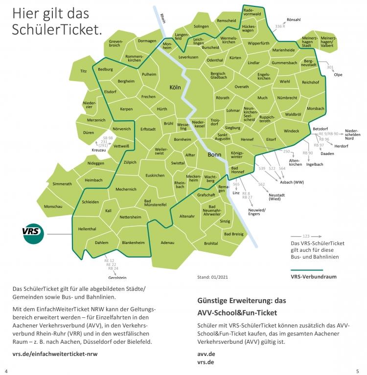 SchülerTicket Kölner VerkehrsBetriebe