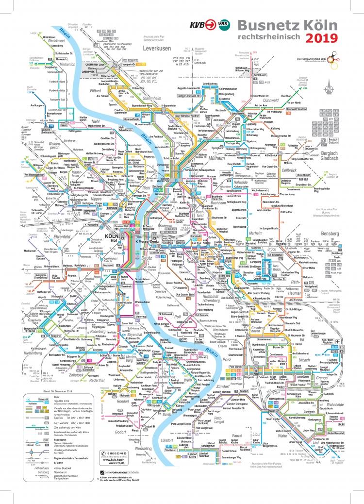 der KVB Kölner VerkehrsBetriebe