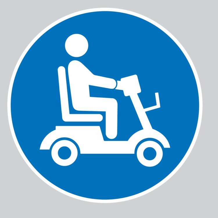 E-Scooter Kennzeichnung an Fahrzeugen (Bus /Bahn)