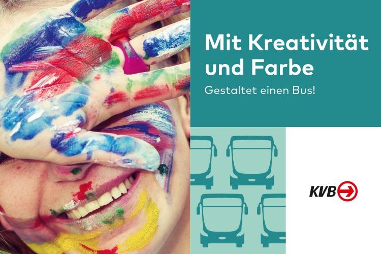 Kreativwettbewerb KVB-Busgestaltung