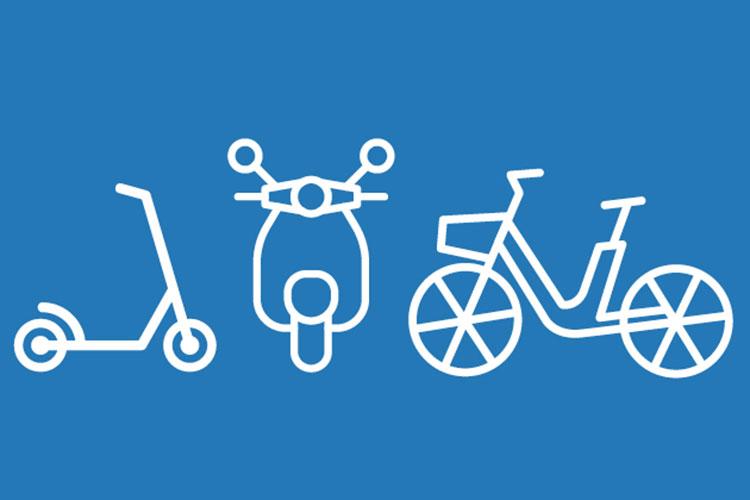 Informationen zu e-Scooter, e-Moped, e-Bike