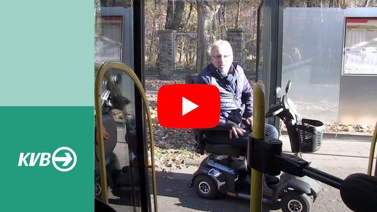Weiterleitung zu YouTube: Video Mit dem E Scooter in den Bus