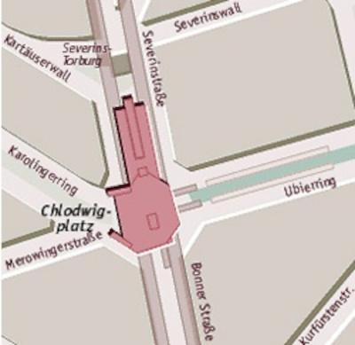 Grafik Chlodwigplatz